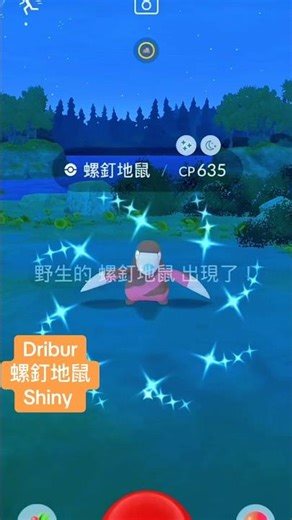 #Dribur #螺釘地鼠 #Shiny #pokemon #pokemongo #pokémon