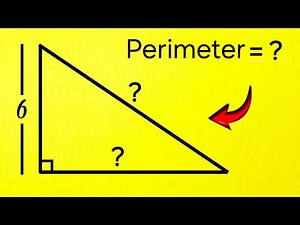A Nice Geometry Problem – Can You Find the Perimeter?