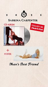 Pre-Order Man’s Best Friend von Sabrina Carpenter jetzt als Iridescent White LP oder CD + Poster exklusiv bei MediaMarkt | Universal Music Deutschland | Facebook