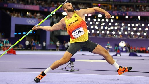 Olympia 2024 in Paris: Speerwerfer Weber geht wieder leer aus - Weltrekord über 400 m Hürden