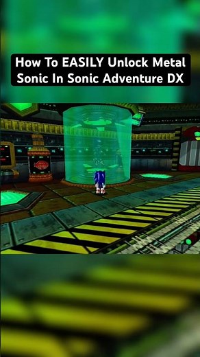 How To EASILY Unlock Metal Sonic In Sonic Adventure DX #sonicthehedgehog #sonicadventure