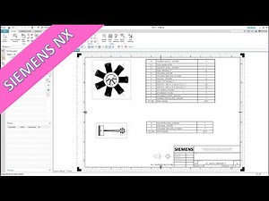 Multiple Partslists - Siemens NX 12 Training - Drafting