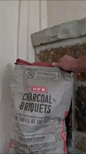 How To Open A Charcoal Bag