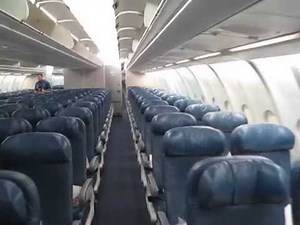 Delta Airlines A330-300 cabin walkthrough tour Detroit Metro Hanger