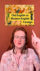 Old English Vs. Modern English vocabulary. #linguistics #language #history #etymology | Arumnatzorkhang