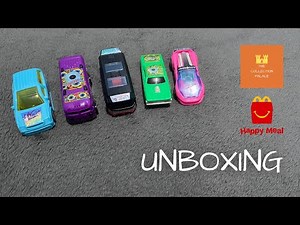 McDonalds Happy Meal Hot Wheels 2023 Unboxing