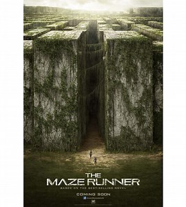 Trailer och poster för The Maze Runner. Sci fi-action.