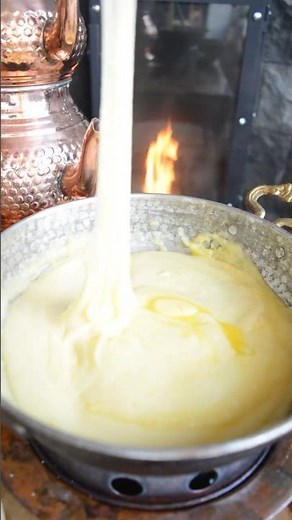 Super Fast Camping Food: 5-Min Turkish Kuymak (Trabzon Karadeniz Camp!) | Easy Campfire Recipe