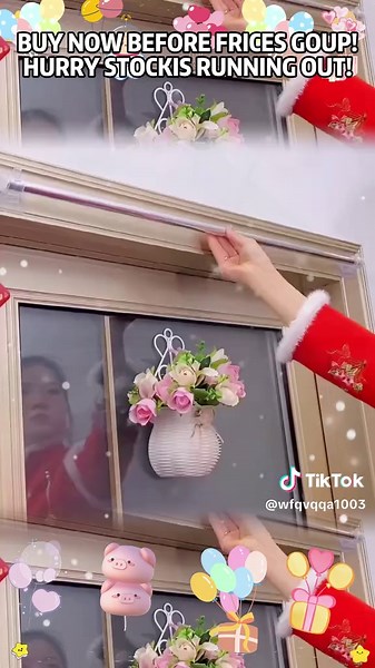 Transparent Hooks for Easy Curtain Hanging