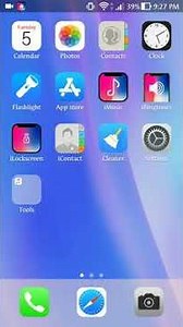 Ilauncher - iphone launcher for ANDDROID drvices