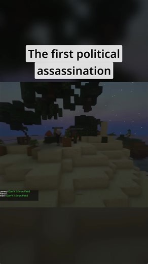 Assassination in the Ocean Region of Minecraft