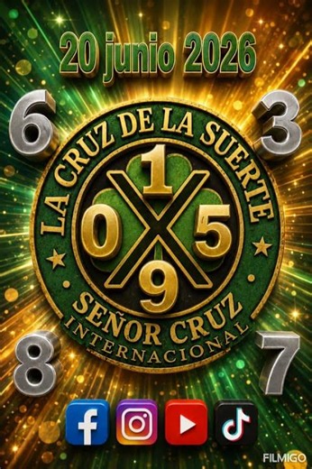 Cruz 20 junio 2026 !!!