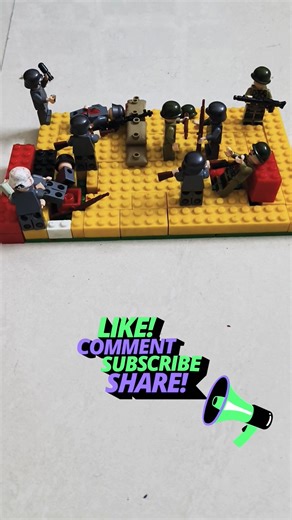 Lego WW2 MOC 🛑 Battle of Blood 🩸😯😮 #legomilitary #viral #ww2rebuilder #legoww2