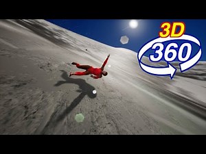 VR 360 - Jumping Off Everest - 3D Life-sized Experience Ragdoll 4k