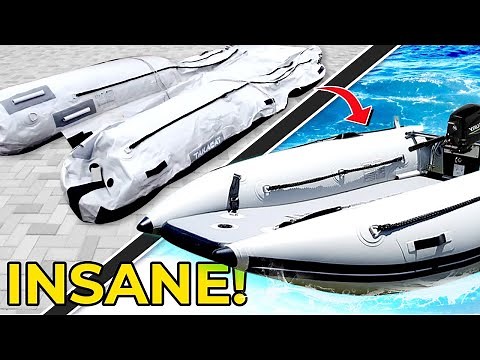 An INSANELY Portable Inflatable Boat Built For Adventure!