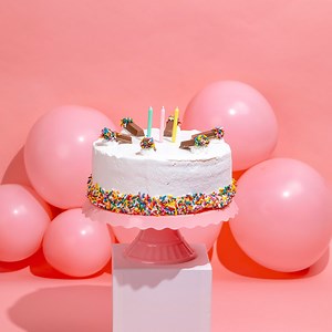 Make your birthday wishes come true by getting the cake you want! 🎂🍦✨ Pick your favorite cake, ice cream, mix-ins, and frosting, and we’ll create a Custom Ice Cream Cake just for you 😉🥳🎉 Order online today! | Cold Stone Creamery