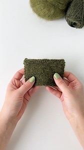 Get this gorgeous and super soft, moss green combination, by working together DROPS Kid-Silk 66, dark olive and DROPS Nord 32, dark forest 🌲 Our knitted sample has a knitting tension of about 20 stitches = 10 cm using 4 mm needles, which is a perfect fit for patterns in knitting tension group 22 - 20 stitches. Read more about this yarn combination and find free patterns that you can make with it on our site: https://www.garnstudio.com/yarn-combinations.php?id=418&lang=en #dropskidsilk #dropsnor