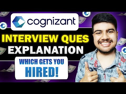 Cognizant Interview Questions | Complete Guide with Answers