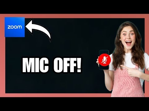 How to Enable Mute Microphone on Zoom App