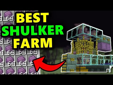 BEST 1.21 SHULKER FARM EVER in MINECRAFT BEDROCK Edition!