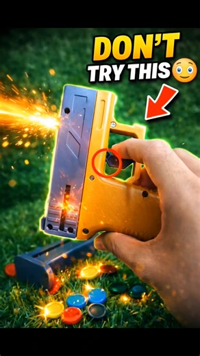 Coin Shooting Gun 😱 #Shorts
