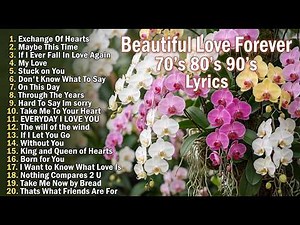 Timeless Old Love Songs 💕🎶 Best Romantic Hits from the 70s, 80s & 90s