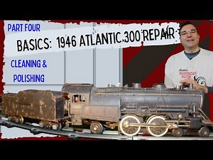 American Flyer repair basics: 1946 #300 4-4-2 Atlantic...clean & assemble.