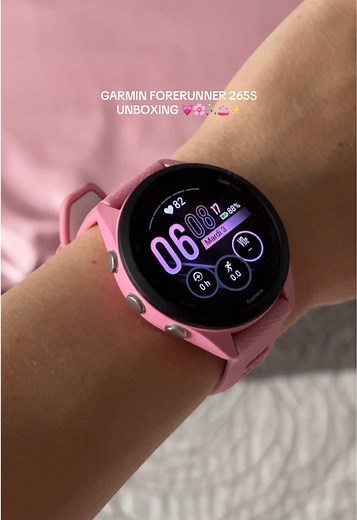 Unboxing GARMIN FORERUNNER 265S: A Pink Delight