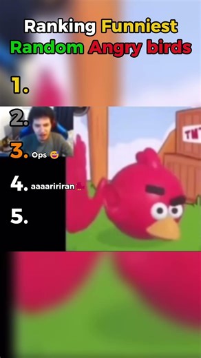 Ranking Funniest Random Angry Birds