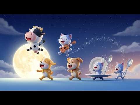 Hey Diddle Diddle | Classic Nursery Rhyme for Kids | Fun Songs for Babies & Toddlers