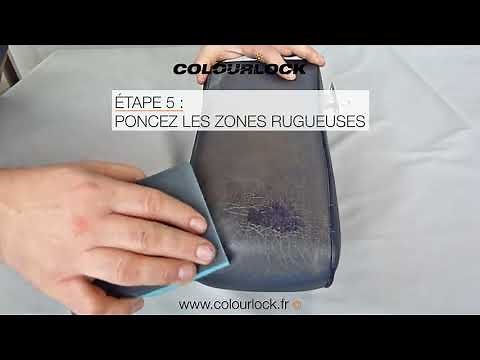 LA REPARATION D’UN CUIR CRAQUELE | COLOURLOCK