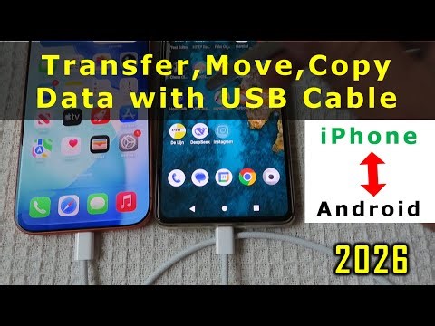 How to Transfer Data From iPhone to Android Using USB C Cable? Easy Way to Move or Copy Files
