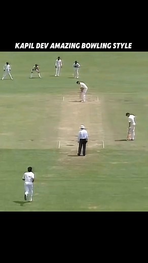 Kapil dev Amazing Bowling Style #cricketlovers #cricketfans #cricketer | Tushar Hoon
