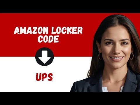 How to Get Amazon Locker Code from UPS | Amazon Locker UPS Delivery Guide