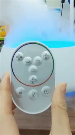 🌿 HOMEFISH Aroma Diffuser 500ml – Ultrasonic Humidifier with LED Light ✨ #shorts