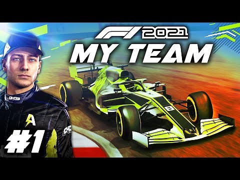 F1 2021 MY TEAM CAREER Part 1: New Journey Begins in F1 for my 'Create A Team' Career Mode!