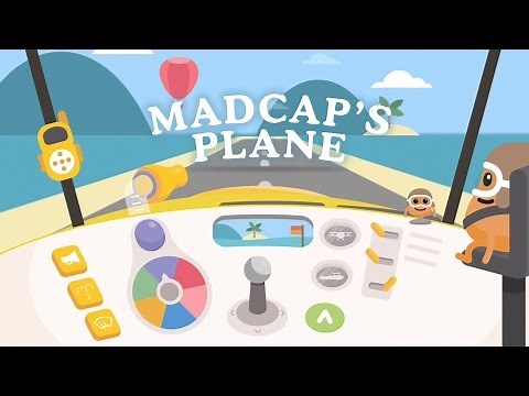 Fly the funny skies in Dumb Ways Jr Madcap's Plane