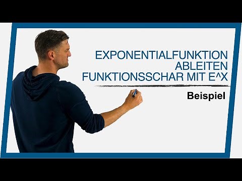 Exponentialfunktion ableiten, Beispiel Funktionsschar mit e^x | Mathe by Daniel Jung
