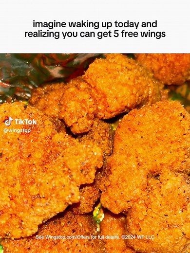 Get 5 Free Wings with Code: FREEWINGS - Today Only!