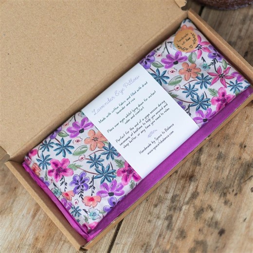 Scented Lavender Eye Pillow – Relaxation Aromatherapy Mask for Sleep, Yoga, Meditation & Stress Relief - Etsy UK