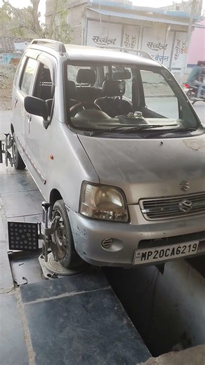 Maruti wagon r old model wheel alignment