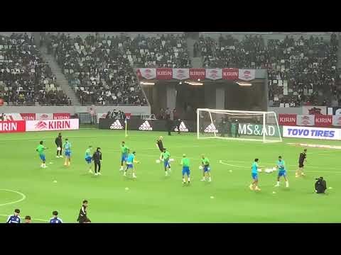 ブラジル代表 ネイマール ウォーミングアップ 2022/6/6 日本代表戦 Neymar