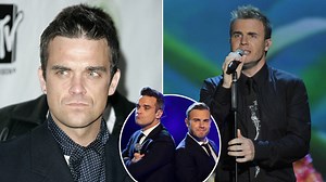 Inside Robbie Williams and Gary Barlow's feud and friendship over the years