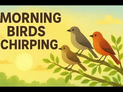 Morning Bird Chirping ASMR | Peaceful Nature Sounds for Relaxation & Sleep🌿