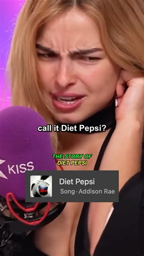 The Story of 'Diet Pepsi' by Addison Rae #addisonrae