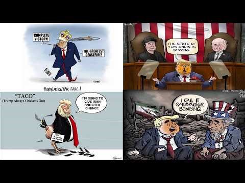 Hilarious Satire Comic Today April 11 | Donald Trump | Greenland | Iran | Tariff | Epstein | Oil
