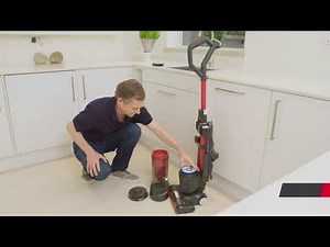 Hoover - Upright 300 Home - "How To" Clean And Refit The Filters