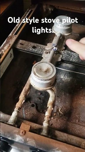 Old style stove pilot lights how to light