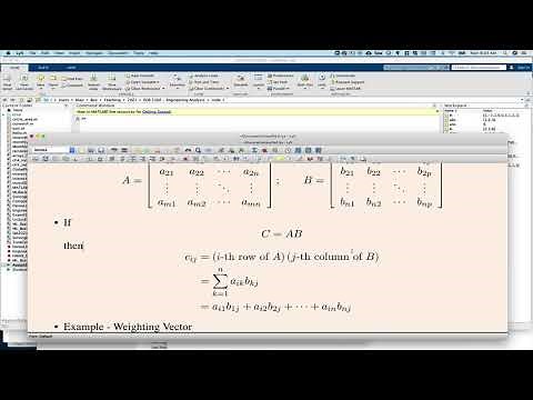 MATLAB - Weighting Columns of Data