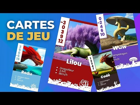 Comment créer des cartes pour un jeu de société avec Canva
